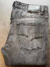 Strellson ROBIN Herren Jeans Slim Fit Tapered Schwarz Dunkelgrau Grau W36 L34