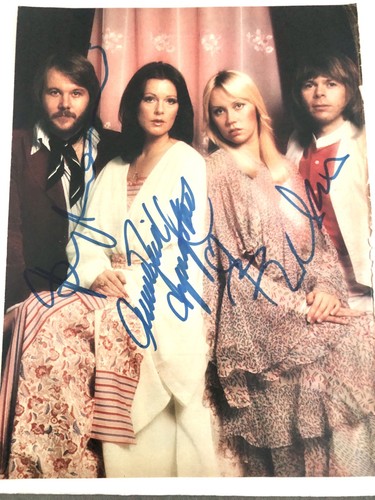 Abba original signed signiert - abba,