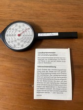 Landkartenmesser mit