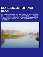 Kfz-Kennzeichen nach Staat |
