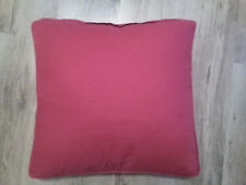 Kissenbezug Kissenhülle Sofakissen Dekokissen bordeaux rot 50x50 quadratisch 
