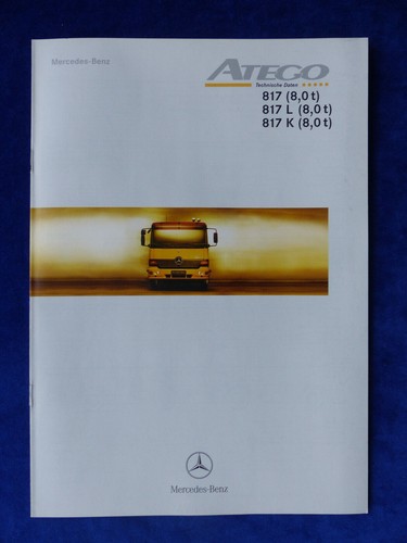 Mercedes benz lkw atego 817 - mercedes-benz,