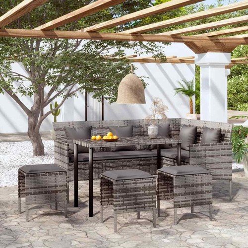 Polyrattan sitzgruppe - polyrattan,