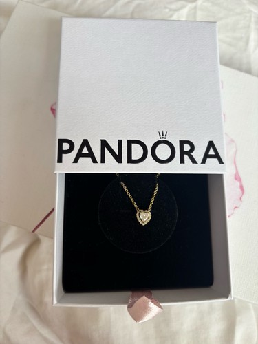 Pandora halskette herz gold - pandora,