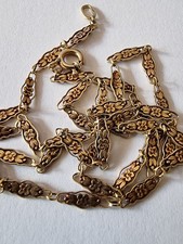 Antike Halskette Kette 585 Gold 45,5 cm