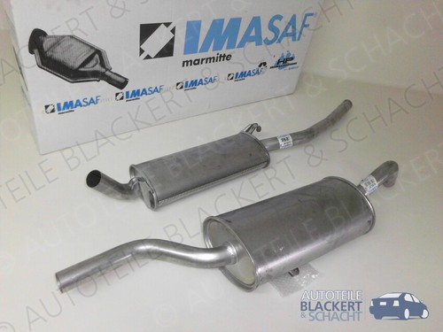 Imasaf auspuffset mitteltopf - imasaf, +
