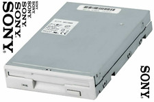 FDD  SONY 1.44MB Diskettenlaufwerk Computer intern Floppy Drive Weiß wie ein neu