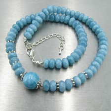 Operhaus edle larimar kette - edle, larimar-