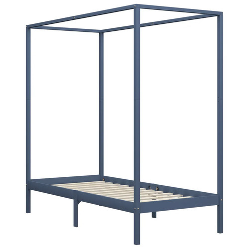 Himmelbett gestell grau - himmelbett-gestell,