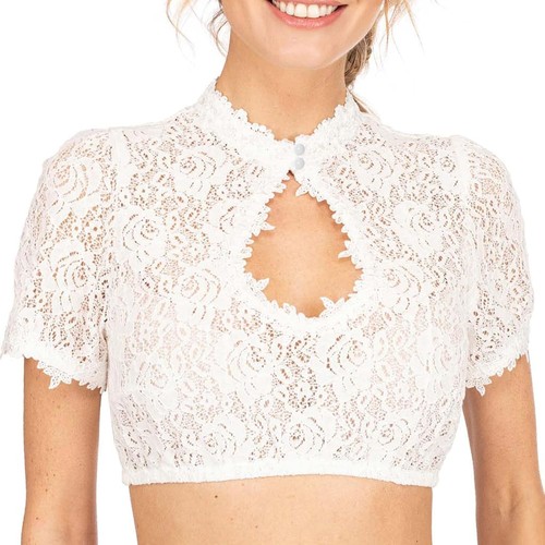 Damen dirndlbluse weiß - damen,