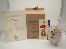 Steiff 420207 Zwergspitz Weiss