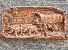 Wanddeko Relief Vintage Keramik Landhaus Bayern