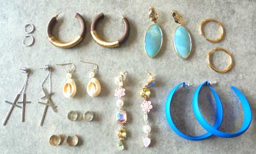 Konvolut ohrringe schmuck - ohrringe,