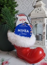 Nikolausstiefel mit Nivea Creme & Nagelpflege Geschenkset Neu