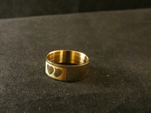 Doppelherz ring karat - ring,