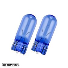 2x  BREHMA W5W 12V 5W Standlicht Xenonlook Autolampen Xenon Optik Look Blau