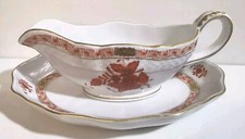 Herend apponyi orange - apponyi, orange,sauciere