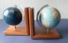 Paar Vintage Columbus Globus