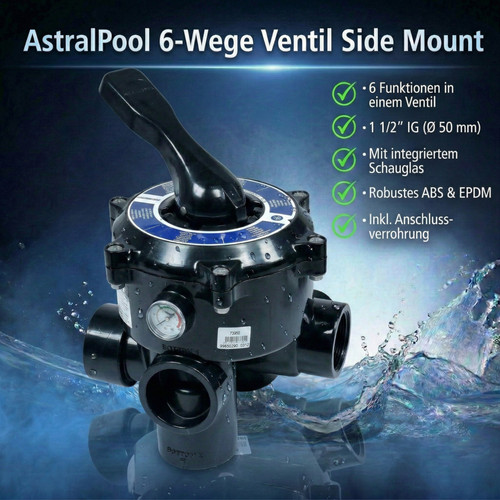 Astralpool wege ventil side - ventil,