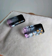 Bicolor Turmalin Paar 5,3 ct