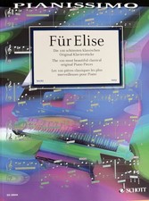 Musiknoten: Für Elise Die 100