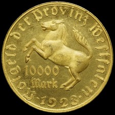 NOTGELD - INFLATION: 10000