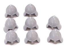 LEGO - 8 Ritterhelme mit