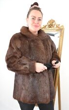 A1770 NUTRIA JACKE ECHT PELZ