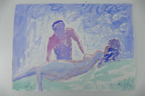 Wilhelm klußmann aquarell - wilhelm,