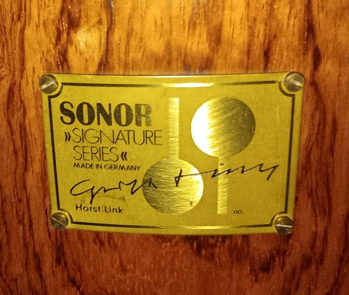 Sonor signature bubinga heavy - signature,