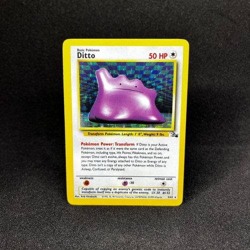 Ditto pokémon karte - 3/62,