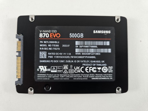 500gb ssd samsung - ssd, evo