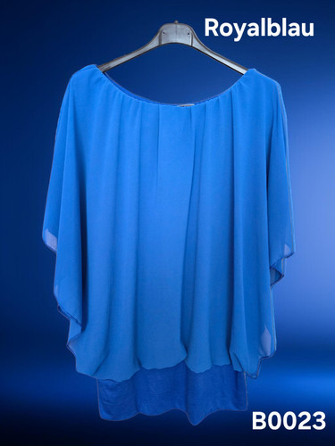 Chiffon carmen tunika bluse - carmen,