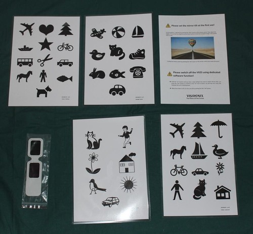 Visionix child test - , chart