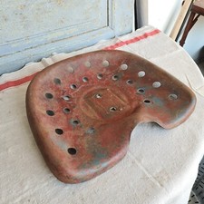 B4488 Alter Traktor Sitz | Schlepper Sitz aus Eisen um 1940 | Trecker