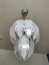 Deckenleuchte Feder/Weiß/Blüten**Top**