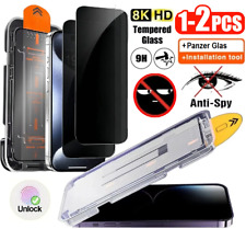 💥Anti-Spy Blickschutz Sichtschutz für iPhone 12 13 14 15 16 Pro Max + INSTALL💥