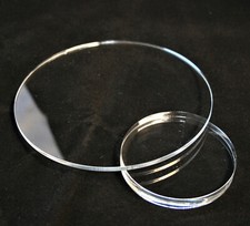 PLEXIGLAS®, Acrylglas zuschnitt Rund , Scheibe, Stärke 4 bis 10mm , Wunschmaß