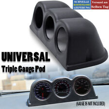 2" 52mm Instrumentenrahmen Instrumentenhalter Zusatzinstrument 3-Fach Messgerät