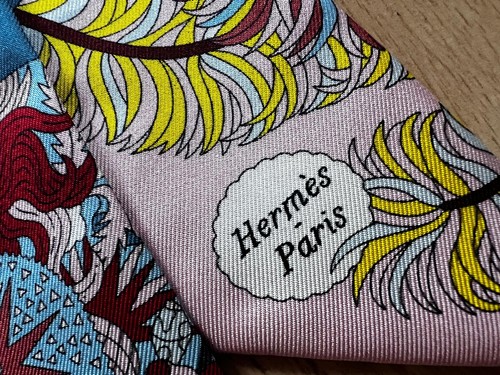 Hermès twilly aus seide incl - seide,