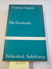 Die Grasharfe. Roman. Deutsch Annemarie Seidel und Friedrich Podszus. Capote, Tr