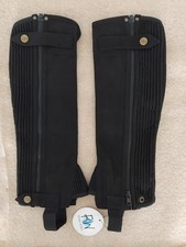 Chaps/Gamaschen Reiten/Gr.x small/Neu/schwarz,Reißverschluß;Riding World