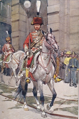 Torgauer husaren gel 1944 - ak,