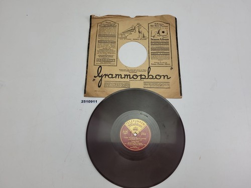 Schellackplatte telefunken - schellackplatte,