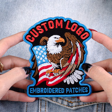 Custom Embroidered Logo Patch