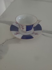 MOKKATASSE SAMMELTASSE MIT UNTER ROSEN MOTIVE