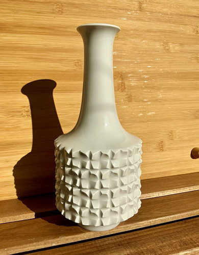 Meissen vase porzellan - vase, weiß