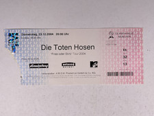 Die toten hosen konzertkarte - die,