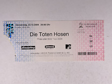 Die Toten Hosen Concert Ticket