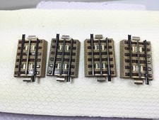 4 x Märklin H0 M Gleis durchgeh. Mittelleiter,  Ausgleichsstück gerade 45 mm